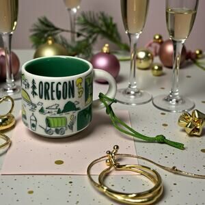 Starbucks Oregon Been There Series Mini Mug 2oz Demitasse Cup 2020 EUC